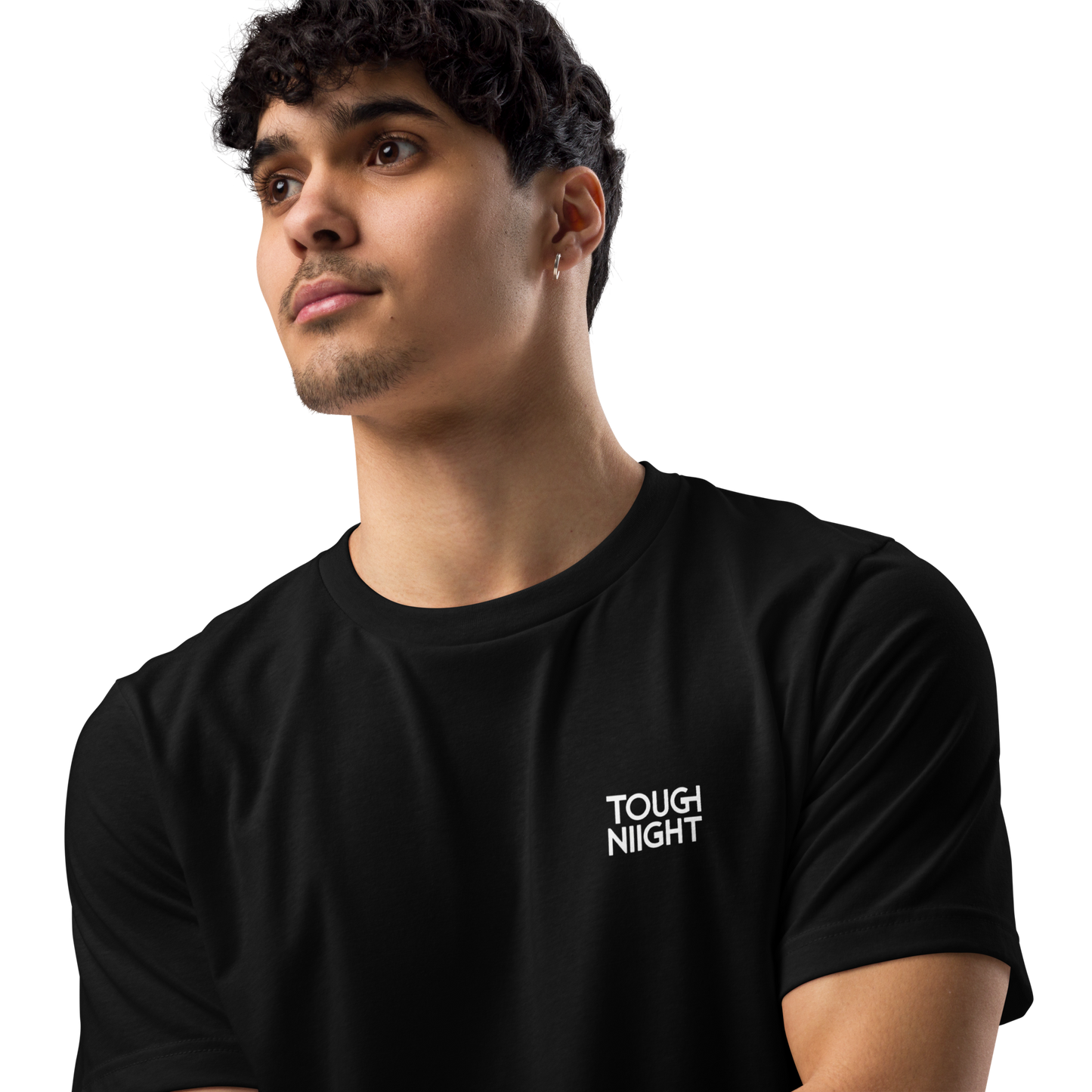 TOUGH NIGHT LOGO - BLACK & NAVY