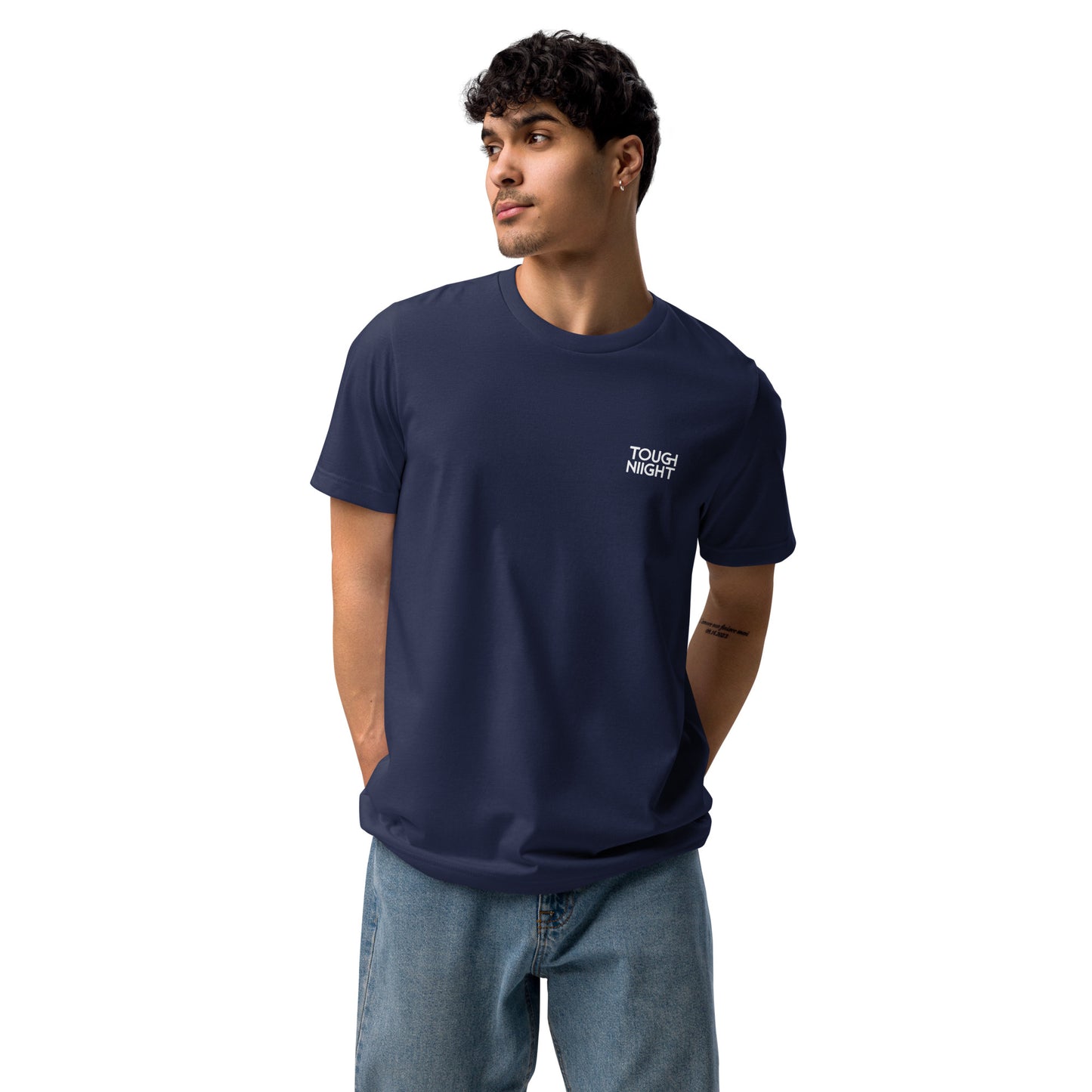 TOUGH NIGHT LOGO - BLACK & NAVY