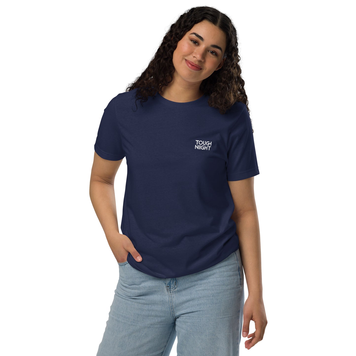 TOUGH NIGHT LOGO - BLACK & NAVY