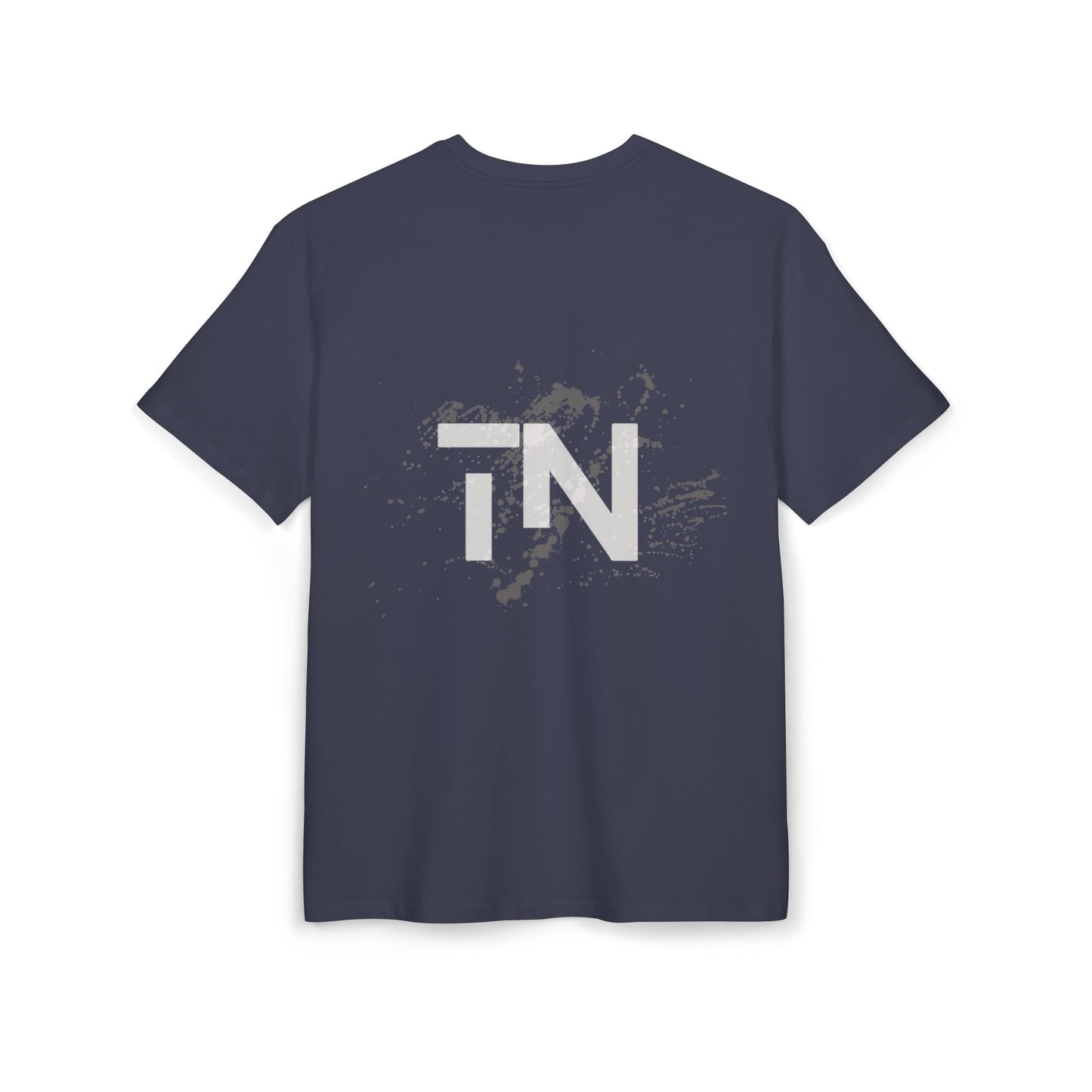 Tough Night Oversized Tee — Minimal Logo Chest & Back