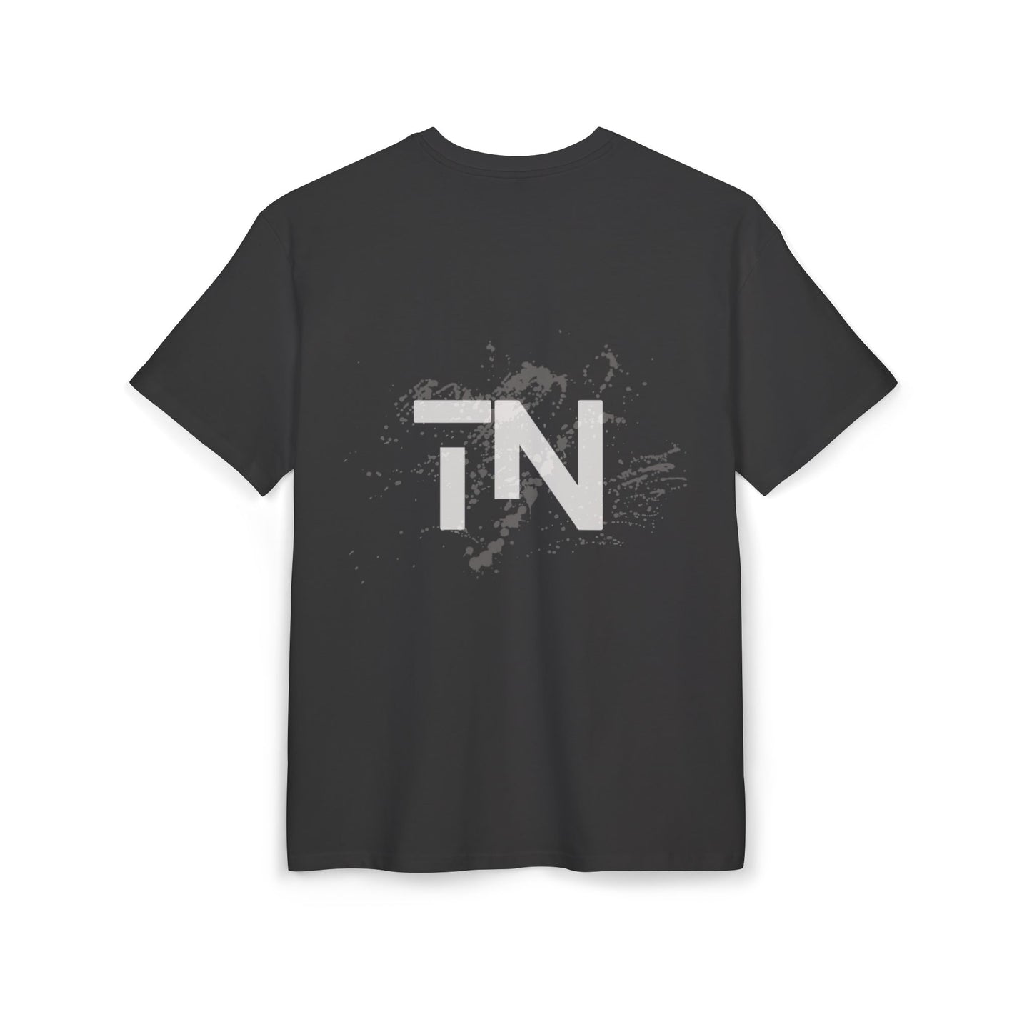 Tough Night Oversized Tee — Minimal Logo Chest & Back